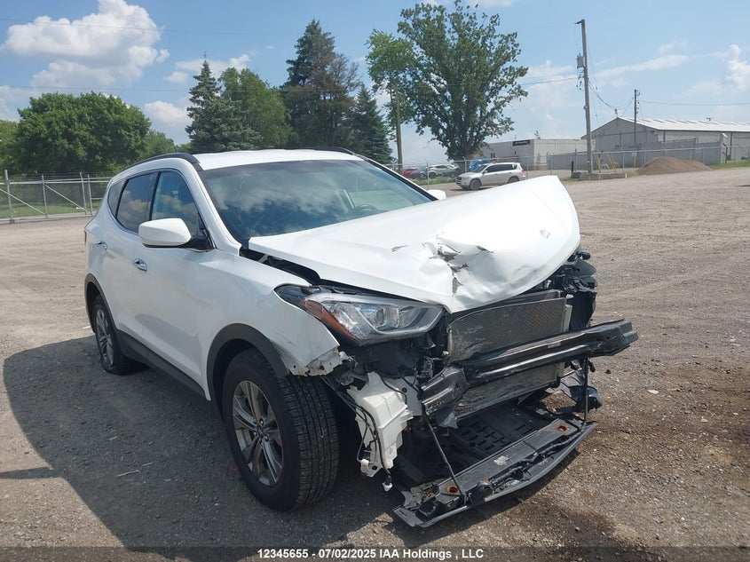 2016 Hyundai Santa Fe VIN: 5XYZUDLB0GG307298 Lot: 12345655