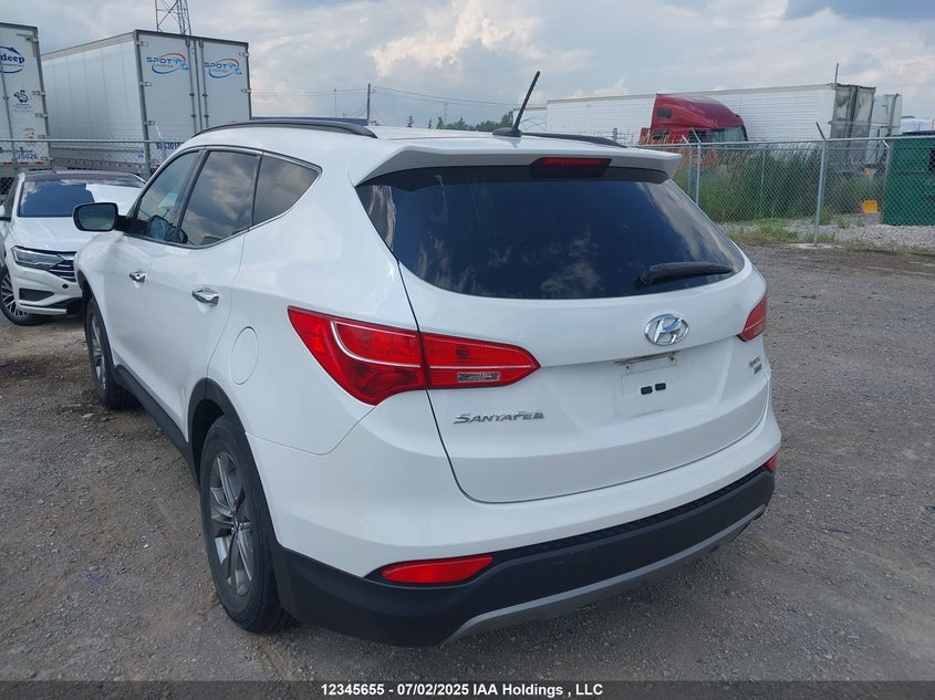 2016 Hyundai Santa Fe VIN: 5XYZUDLB0GG307298 Lot: 12345655
