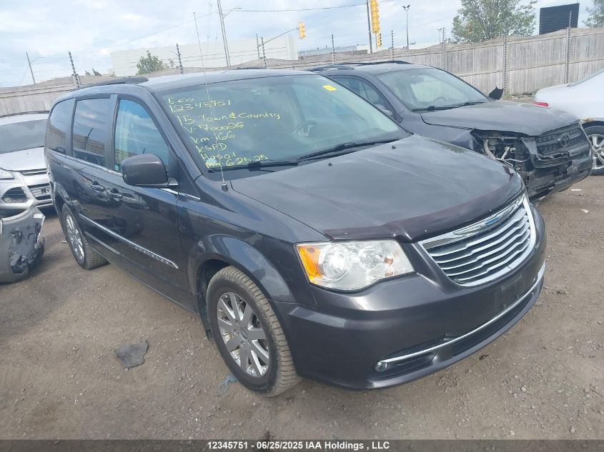 2015 Chrysler Town & Country Touring VIN: 2C4RC1BG3FR700026 Lot: 12345751