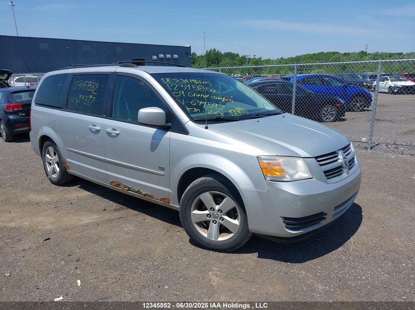 2D8HN44E29R694597 2009 Dodge Grand Caravan Se auction photo 1