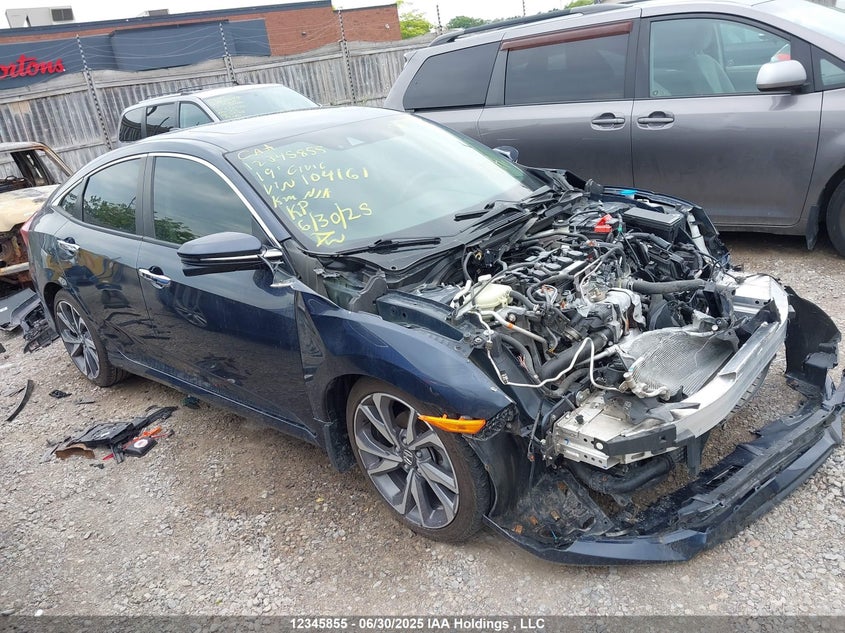 2HGFC1F99KH104161 2019 Honda Civic auction photo 1