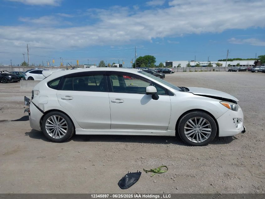 2013 Subaru Impreza 2.0I Touring Package VIN: JF1GPAD69D2883837 Lot: 12345897