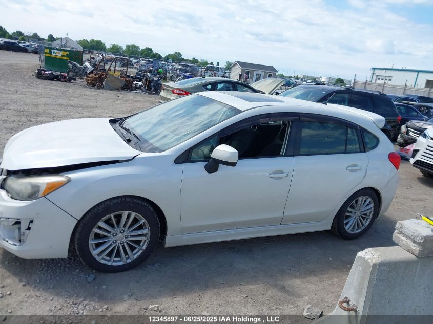 2013 Subaru Impreza 2.0I Touring Package VIN: JF1GPAD69D2883837 Lot: 12345897