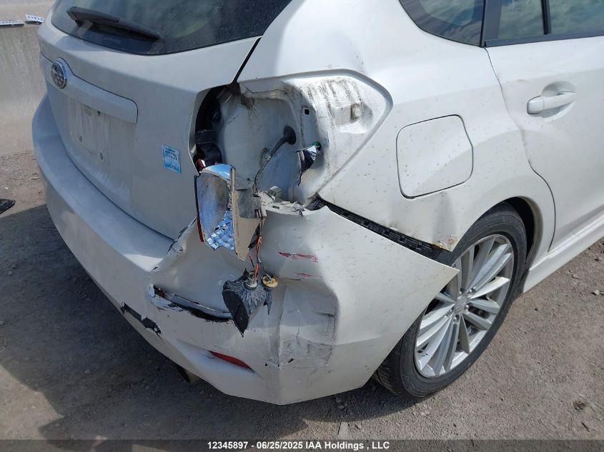 2013 Subaru Impreza 2.0I Touring Package VIN: JF1GPAD69D2883837 Lot: 12345897