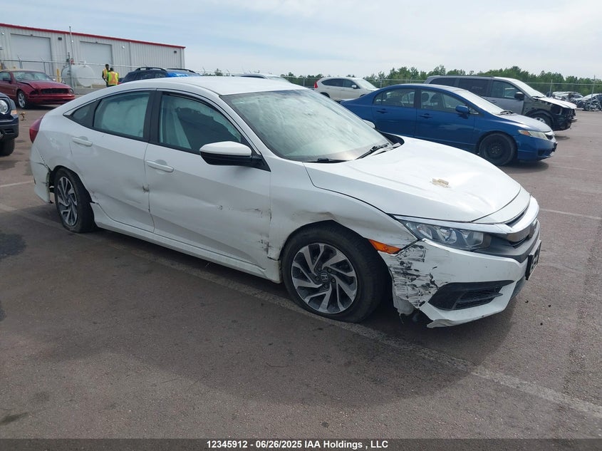 2HGFC2E58JH017385 2018 Honda Civic Lx auction photo 1