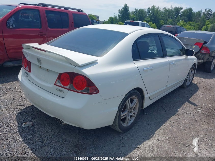 2008 Acura Csx VIN: 2HHFD56558H202643 Lot: 12346076