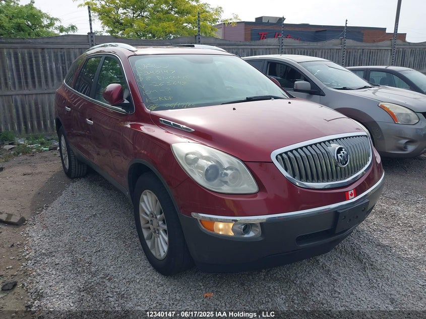 5GAER23768J263648 2008 Buick Enclave Cxl auction photo 1