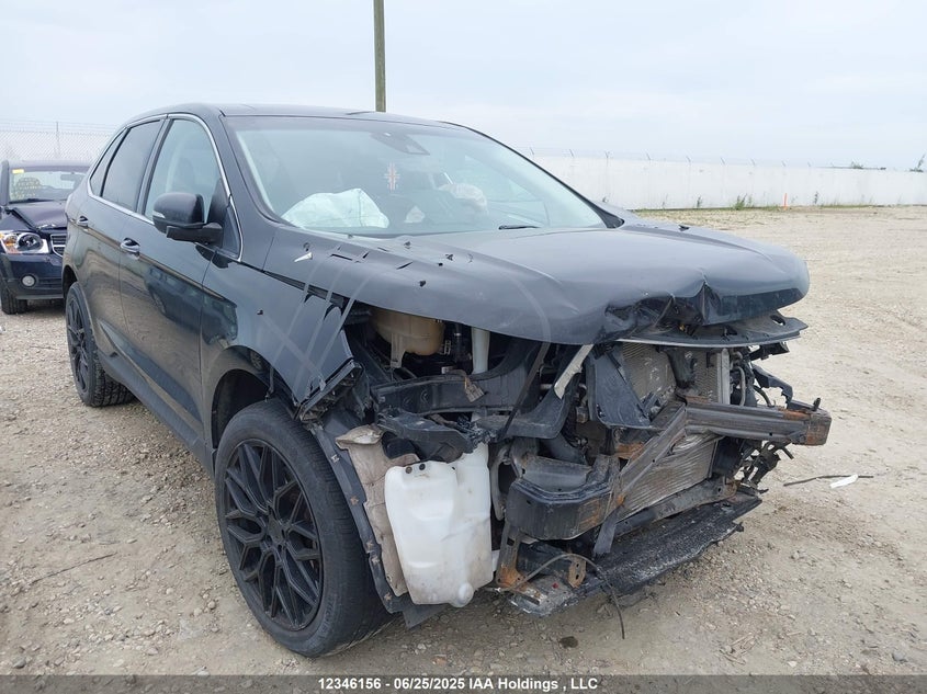 2FMPK4K94GBB40245 2016 Ford Edge Titanium auction photo 1