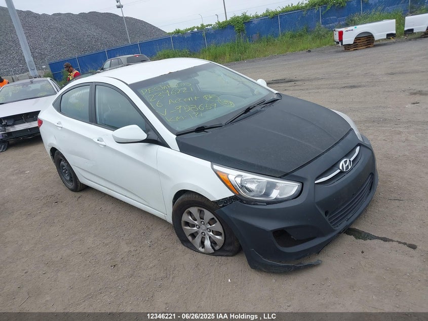 KMHCT4AE6GU958659 2016 Hyundai Accent Se auction photo 1