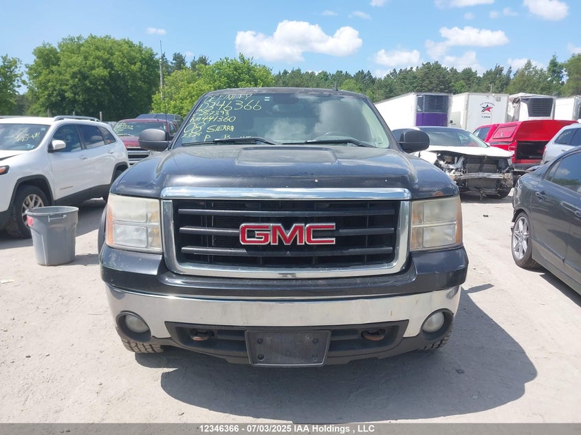 2008 GMC Sierra 1500 Sle/Slt/Wt VIN: 2GTEK133781257393 Lot: 12346366