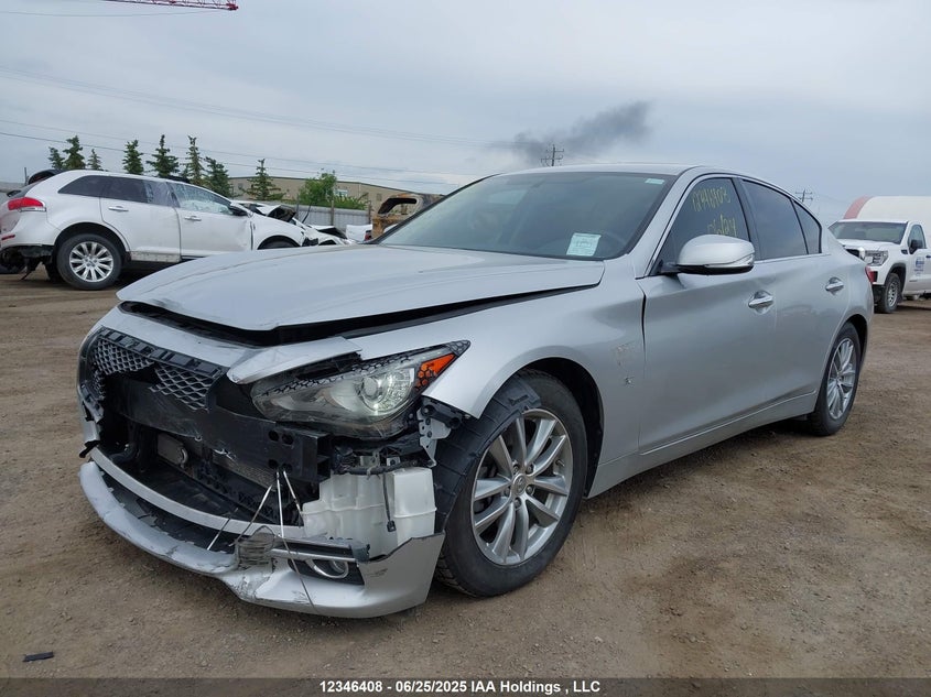 2014 Infiniti Q50 Premium/Sport VIN: JN1BV7AR2EM684455 Lot: 12346408