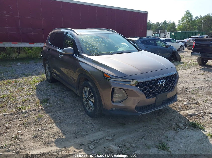 5NMS3CAA3LH241631 2020 Hyundai Santa Fe auction photo 1