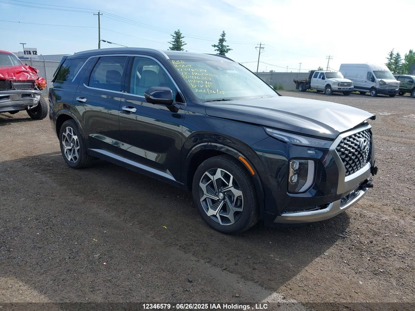 KM8R5DHE8NU476363 2022 Hyundai Palisade Limited auction photo 1