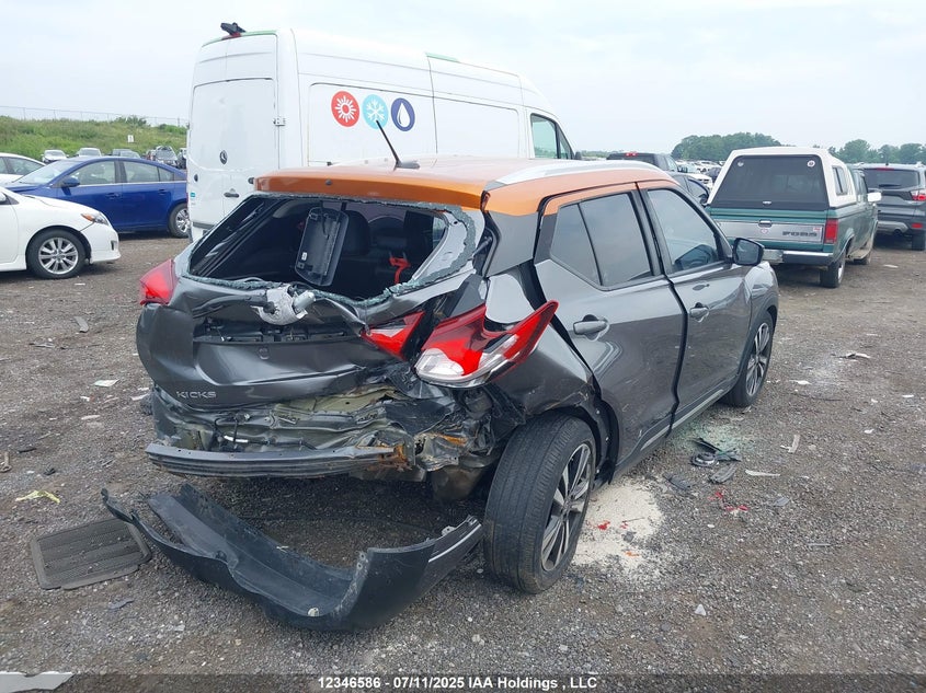 2018 Nissan Kicks VIN: 3N1CP5CU7JL525956 Lot: 12346586