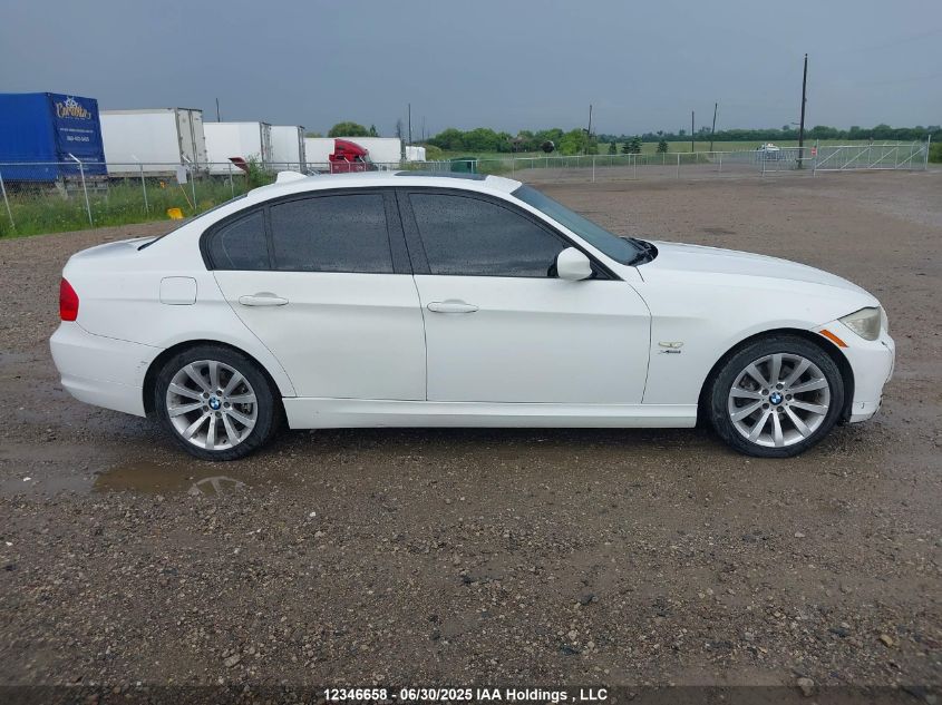 2011 BMW 3 Series VIN: WBAPK7G55BNN86006 Lot: 12346658