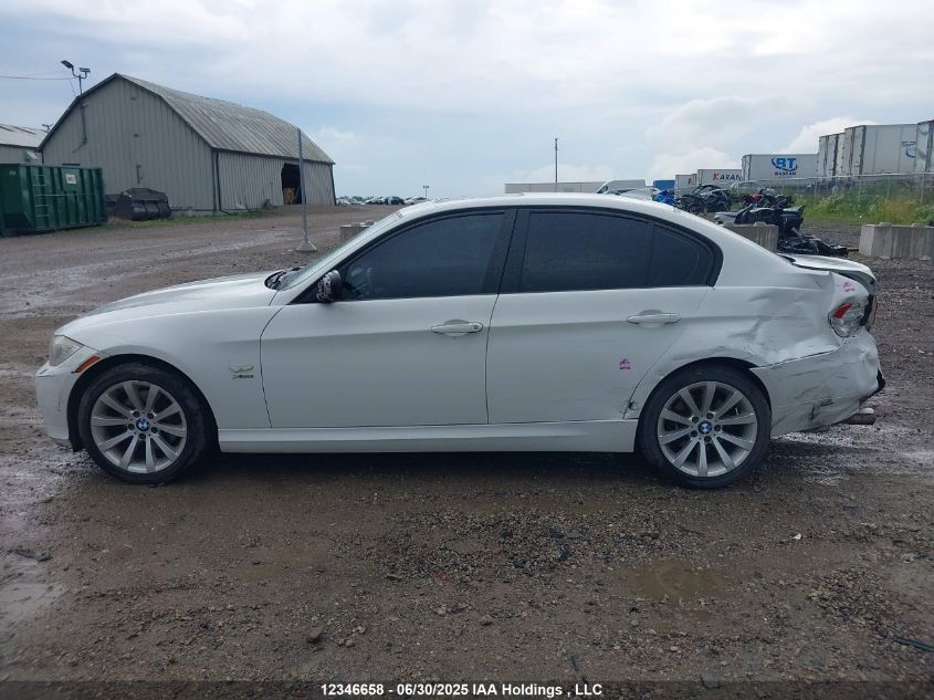 2011 BMW 3 Series VIN: WBAPK7G55BNN86006 Lot: 12346658