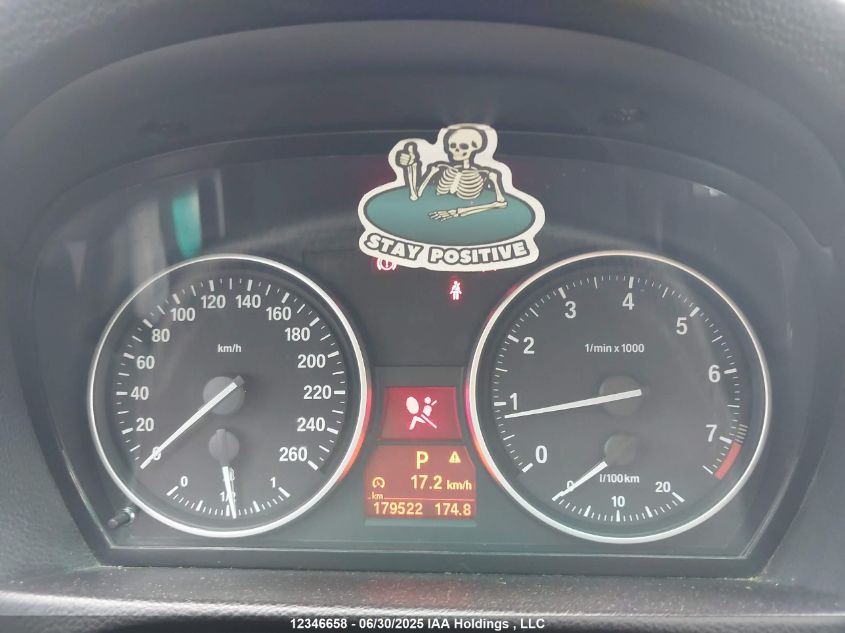 2011 BMW 3 Series VIN: WBAPK7G55BNN86006 Lot: 12346658