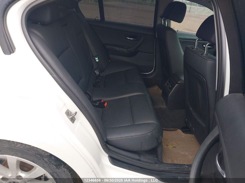 2011 BMW 3 Series VIN: WBAPK7G55BNN86006 Lot: 12346658