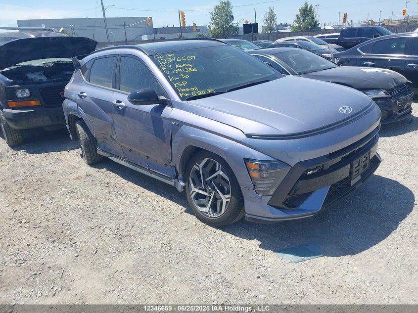 KM8HACA37RU091330 2024 Hyundai Kona 1.6T N Line auction photo 1