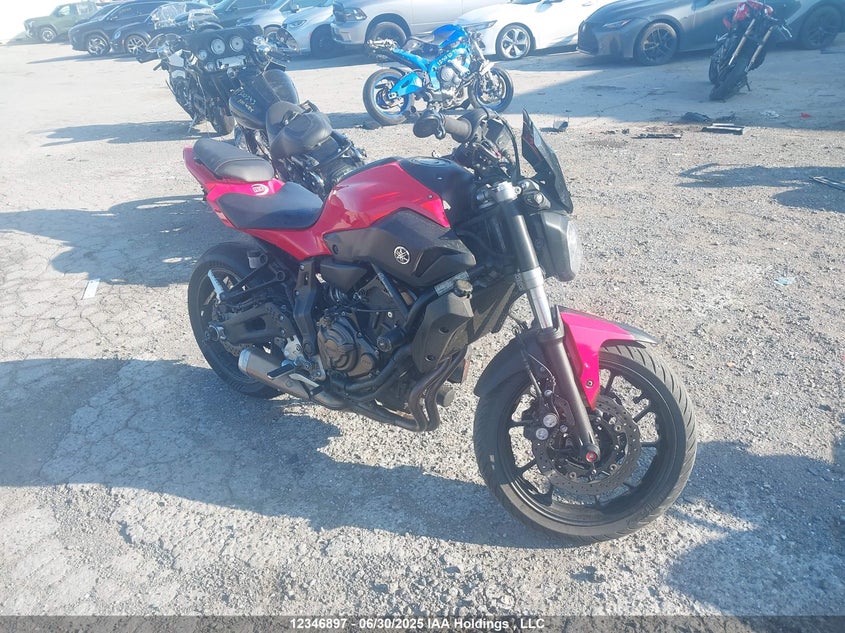 JYARM20N5HA000225 2017 Yamaha Fz07A auction photo 1