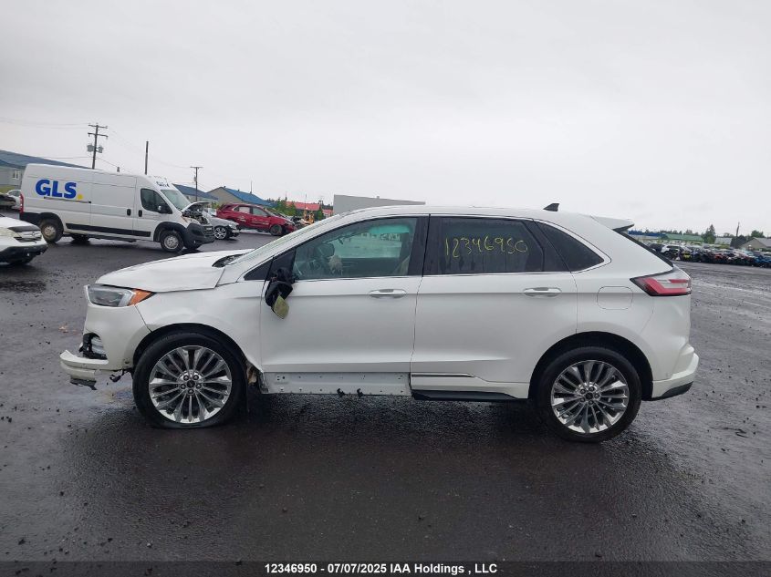 2024 Ford Edge Titanium VIN: 2FMPK4K94RBA30282 Lot: 12346950