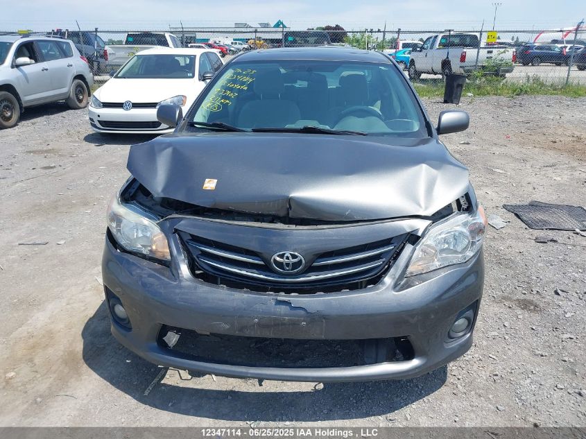 2013 Toyota Corolla Le VIN: 2T1BU4EE6DC937102 Lot: 12347114