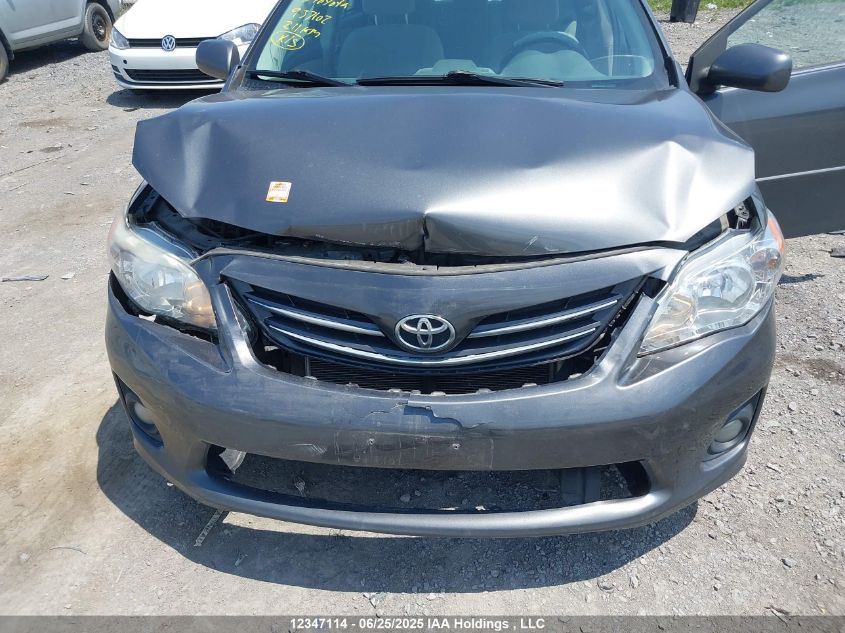 2013 Toyota Corolla Le VIN: 2T1BU4EE6DC937102 Lot: 12347114