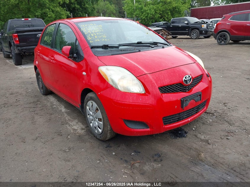 JTDKT923X95231662 2009 Toyota Yaris auction photo 1