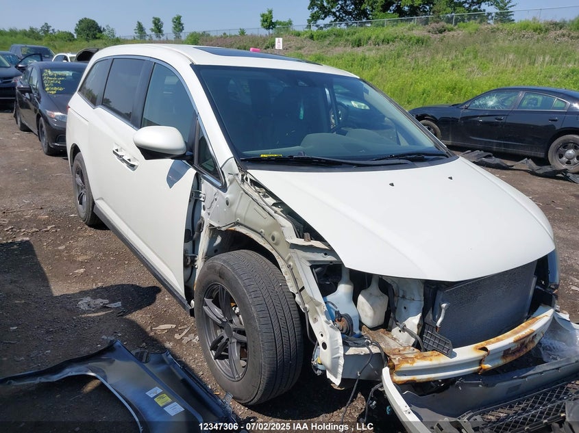5FNRL5H62FB504998 2015 Honda Odyssey Ex-L auction photo 1