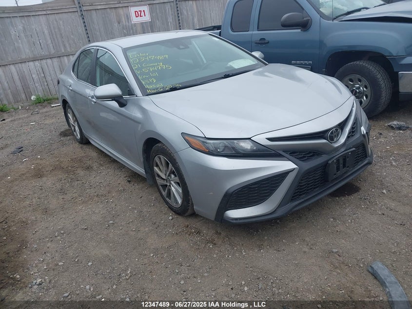 4T1G11AK6MU574775 2021 Toyota Camry Se/Se Night Shade auction photo 1