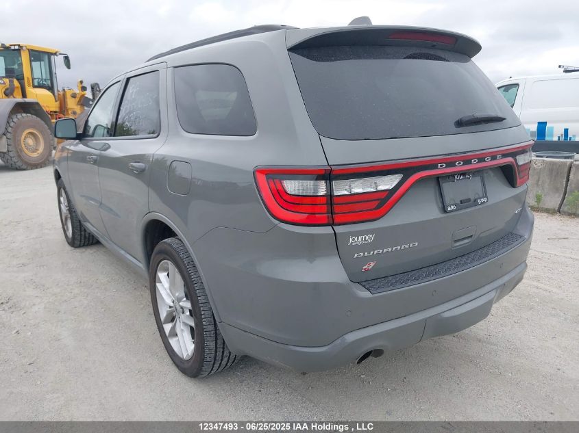 2022 Dodge Durango Gt VIN: 1C4RDJDG9NC225614 Lot: 12347493