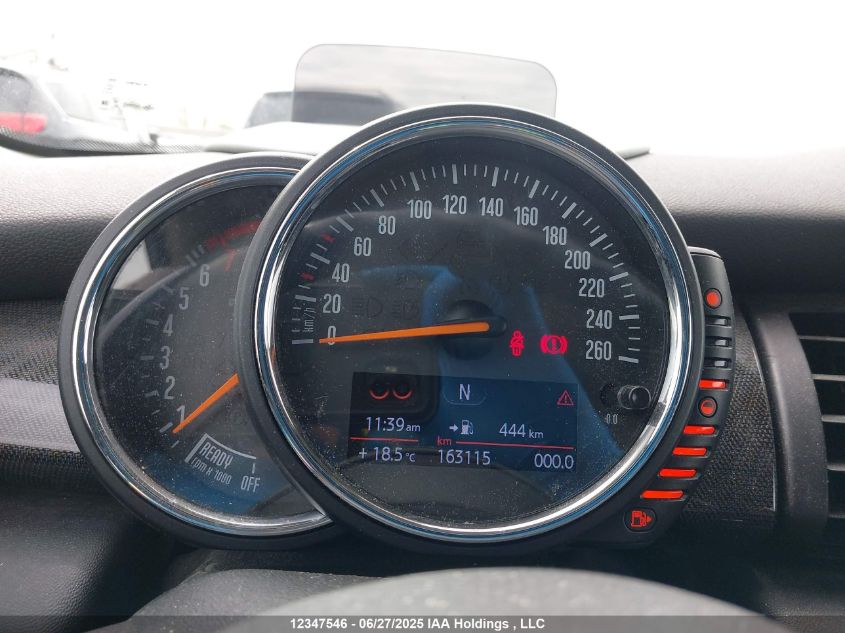 2015 Mini Cooper S VIN: WMWXP7C58F2A58638 Lot: 12347546