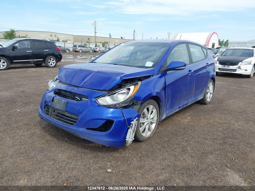 2012 Hyundai Accent Gls/Gs/Se VIN: KMHCU5AE2CU047984 Lot: 12347612