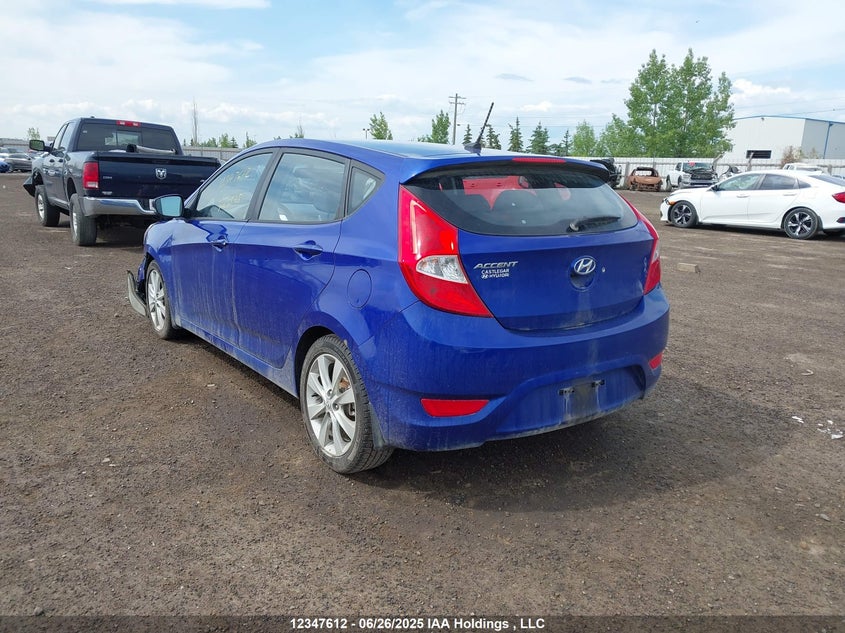 2012 Hyundai Accent Gls/Gs/Se VIN: KMHCU5AE2CU047984 Lot: 12347612