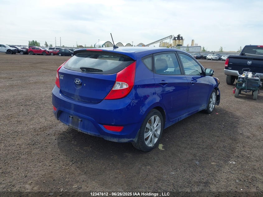 2012 Hyundai Accent Gls/Gs/Se VIN: KMHCU5AE2CU047984 Lot: 12347612