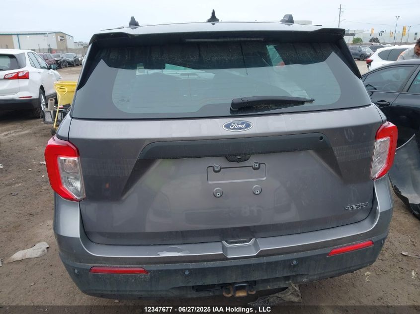 2021 Ford Explorer Police Interceptor VIN: 1FM5K8AB9MGB25361 Lot: 12347677