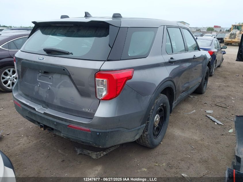 2021 Ford Explorer Police Interceptor VIN: 1FM5K8AB9MGB25361 Lot: 12347677