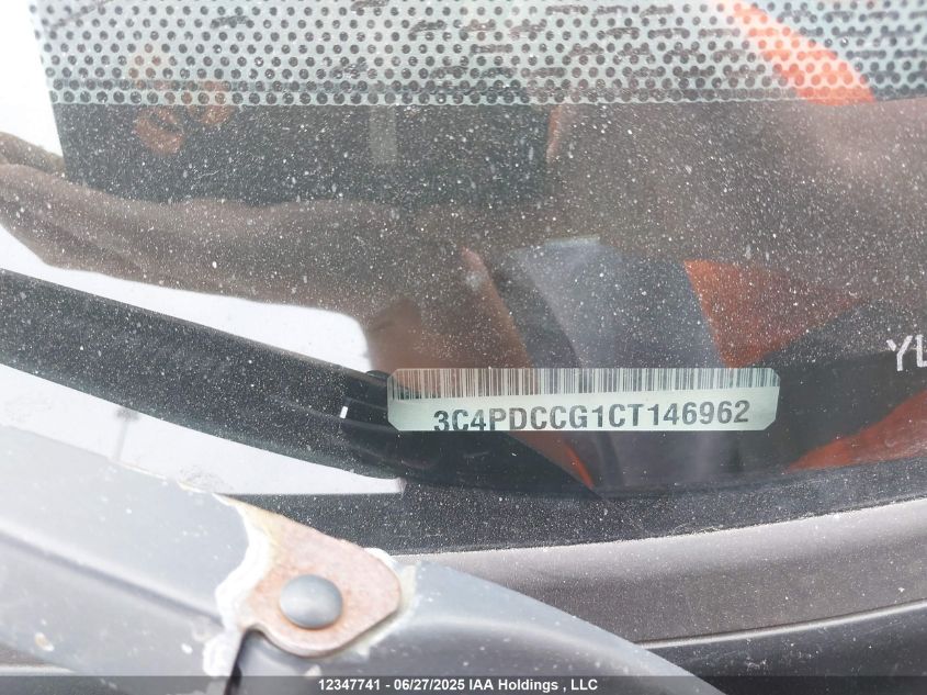 2012 Dodge Journey VIN: 3C4PDCCG1CT146962 Lot: 12347741