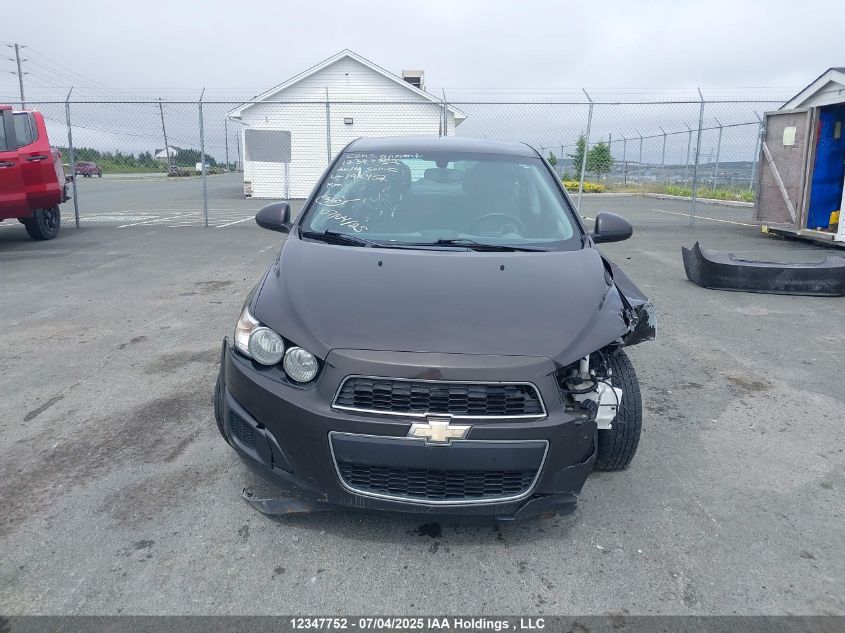2014 Chevrolet Sonic Ls Auto VIN: 1G1JA5EH8E4192452 Lot: 12347752
