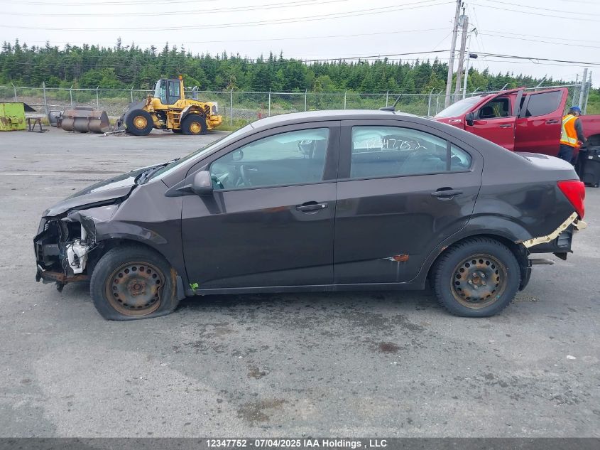 2014 Chevrolet Sonic Ls Auto VIN: 1G1JA5EH8E4192452 Lot: 12347752