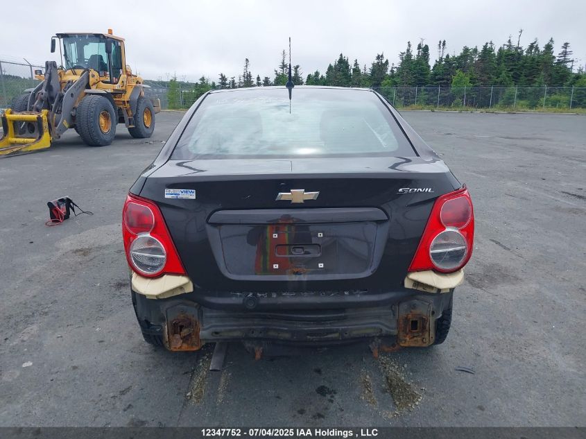 2014 Chevrolet Sonic Ls Auto VIN: 1G1JA5EH8E4192452 Lot: 12347752