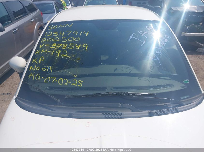 2012 Fiat 500 Sport VIN: 3C3CFFBR0CT378549 Lot: 12347914