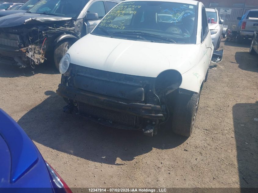 2012 Fiat 500 Sport VIN: 3C3CFFBR0CT378549 Lot: 12347914