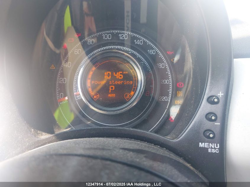 2012 Fiat 500 Sport VIN: 3C3CFFBR0CT378549 Lot: 12347914