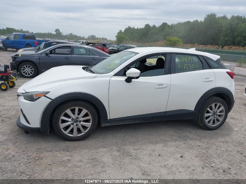 2017 Mazda Cx-3 VIN: JM1DKDB7XH0153011 Lot: 12347971