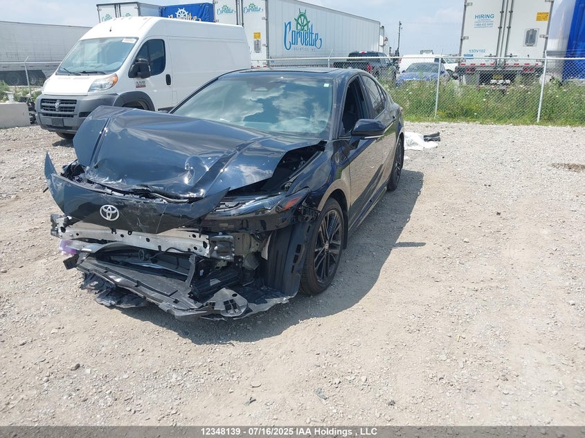 Vin: 4t1daack7su038124, lot: 2722592, toyota camry se 20252