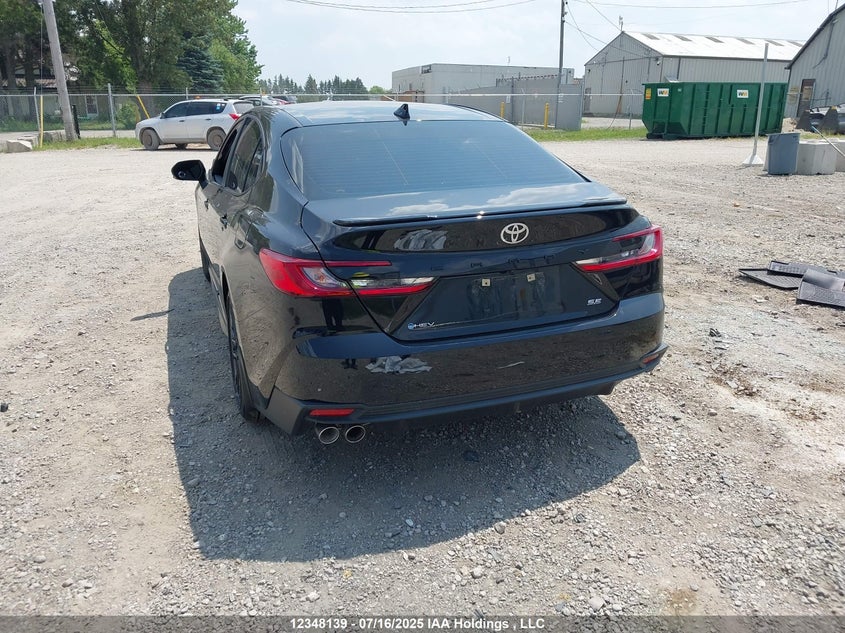 Vin: 4t1daack7su038124, lot: 2722592, toyota camry se 20253