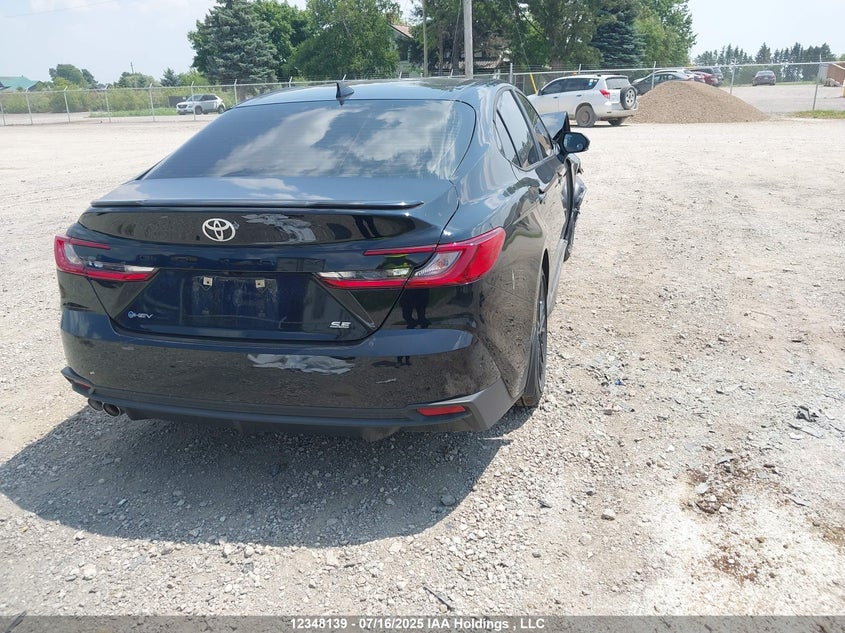 Vin: 4t1daack7su038124, lot: 2722592, toyota camry se 20254