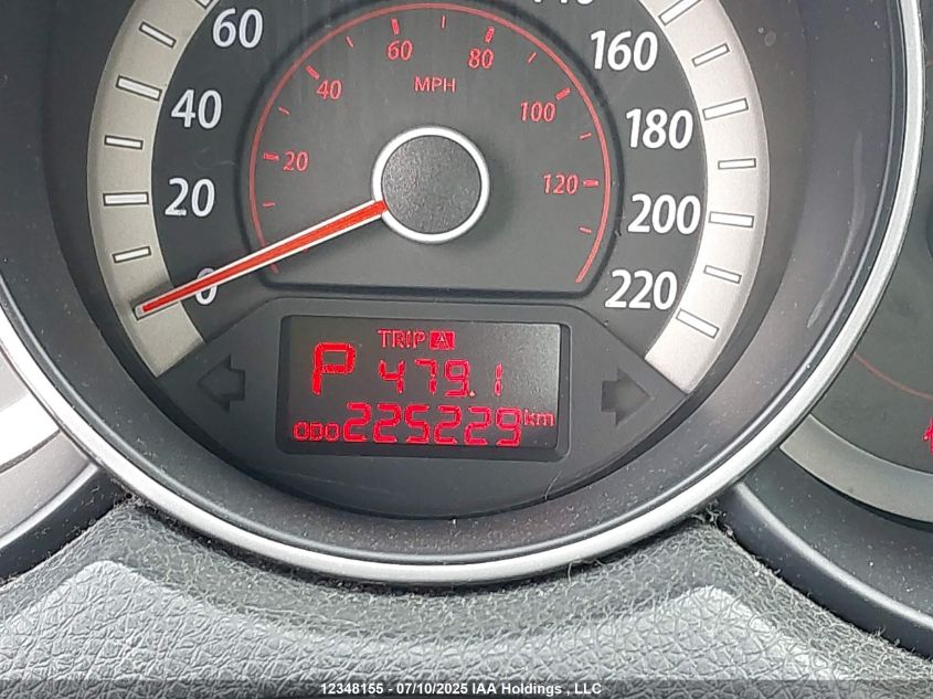 2013 Kia Forte Ex VIN: KNAFU4A22C5514975 Lot: 12348155