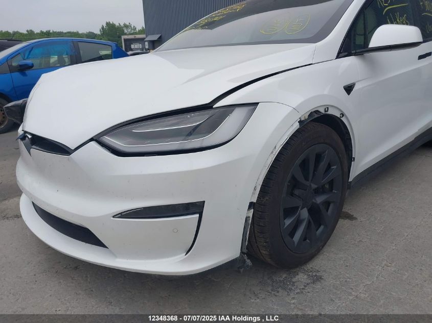 2023 Tesla Model X 60 D VIN: 7SAXCDE54PF381321 Lot: 12348368